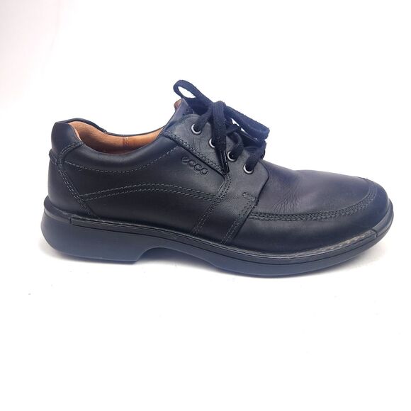 Size 12-12.5 Men\'s EU 46 ECCO Fusion II Tie Oxford Comfort Black Leather main image 5
